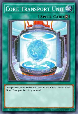 Core Transport Unit - Art 1