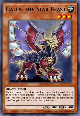 Gallis the Star Beast - Art 1