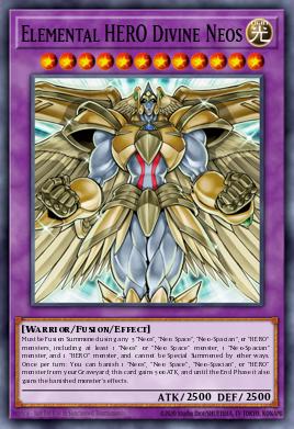 Elemental HERO Divine Neos - Art 1