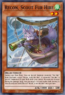 Recon, Scout Fur Hire - Art 1