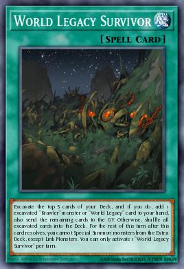 World Legacy Survivor - Art 1