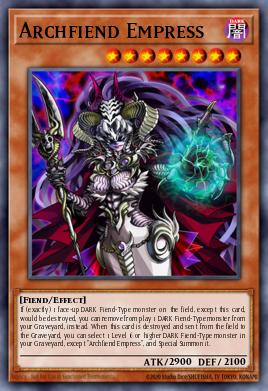 Archfiend Empress - Art 1