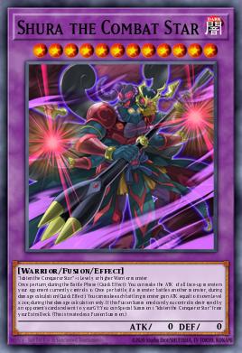 Shura the Combat Star - Art 1