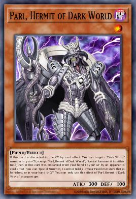 Parl, Hermit of Dark World - Art 1