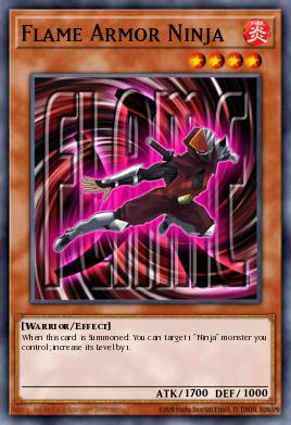 Flame Armor Ninja - Art 1