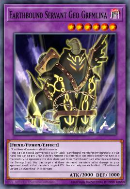 Earthbound Servant Geo Gremlina - Art 1