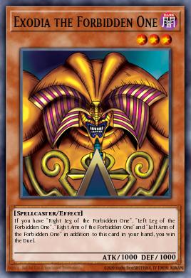 Exodia the Forbidden One - Art 1