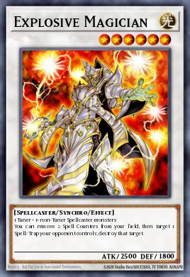 Explosive Magician - Art 1