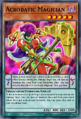 Acrobatic Magician - Art 1
