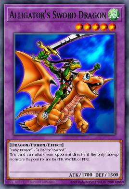 Alligator's Sword Dragon - Art 1