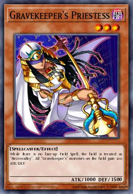 Gravekeeper's Priestess - Art 1