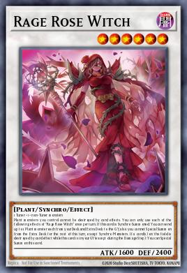 Rage Rose Witch - Art 1