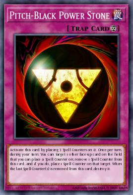 Pitch-Black Power Stone - Art 1