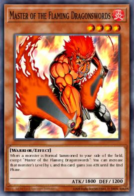 Master of the Flaming Dragonswords - Art 1