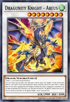 Dragunity Knight - Areus - Art 1