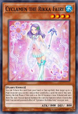 Cyclamen the Rikka Fairy - Art 1