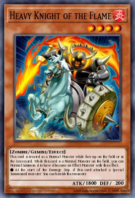 Heavy Knight of the Flame - Art 1