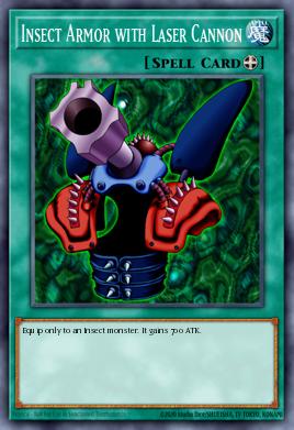 Insect Armor with Laser Cannon - Art 1