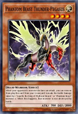 Phantom Beast Thunder-Pegasus - Art 1