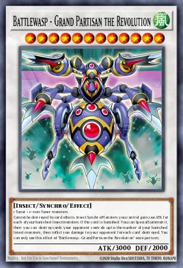 Battlewasp - Grand Partisan the Revolution - Art 1