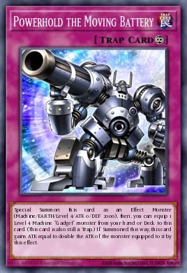 Powerhold the Moving Battery - Art 1