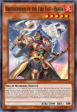 Brotherhood of the Fire Fist - Panda - Art 1