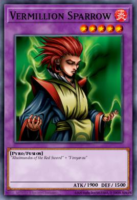Vermillion Sparrow - Art 1