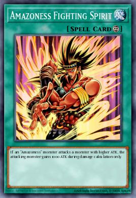 Amazoness Fighting Spirit - Art 1