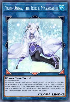 Yuki-Onna, the Icicle Mayakashi - Art 1
