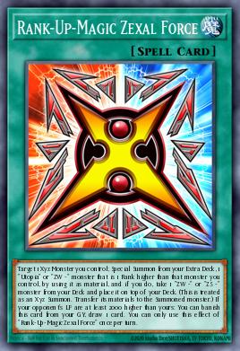 Rank-Up-Magic Zexal Force - Art 1