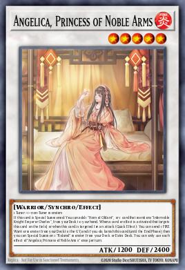 Angelica, Princess of Noble Arms - Art 1