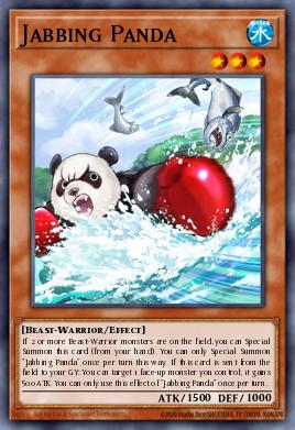 Jabbing Panda - Art 1