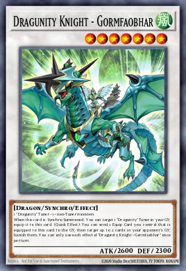 Dragunity Knight - Gormfaobhar - Art 1