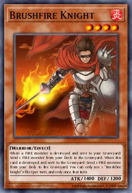Brushfire Knight - Art 1