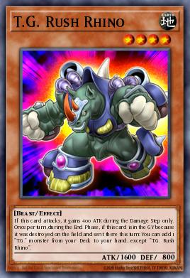 T.G. Rush Rhino - Art 1
