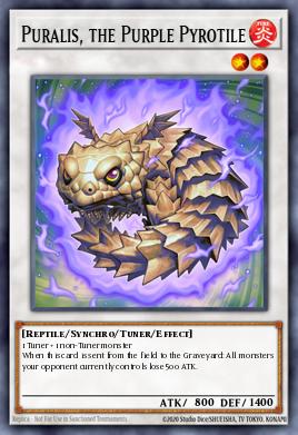Puralis, the Purple Pyrotile - Art 1