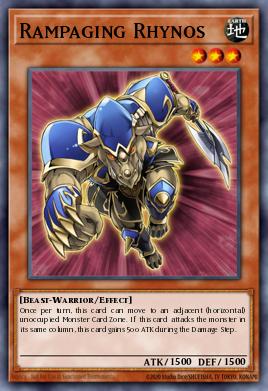 Rampaging Rhynos - Art 1