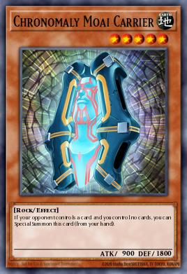 Chronomaly Moai Carrier - Art 1