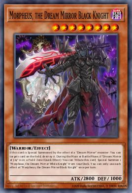 Morpheus, the Dream Mirror Black Knight - Art 1