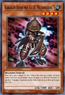 Karakuri Bushi mdl 6318 "Muzanichiha" - Art 1