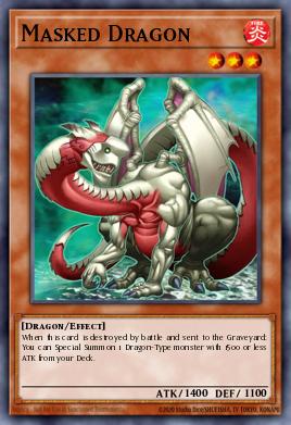 Masked Dragon - Art 1