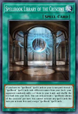 Spellbook Library of the Crescent - Art 1