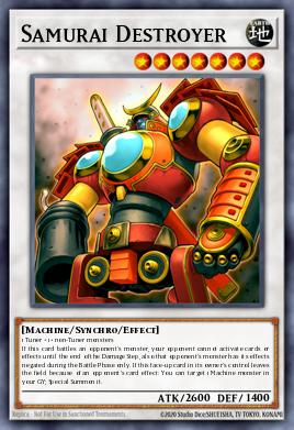 Samurai Destroyer - Art 1