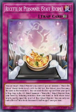 Recette de Personnel (Staff Recipe) - Art 1