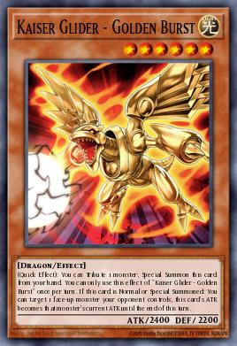 Kaiser Glider - Golden Burst - Art 1