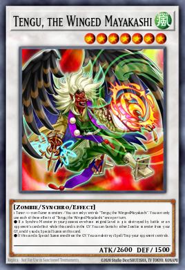 Tengu, the Winged Mayakashi - Art 1