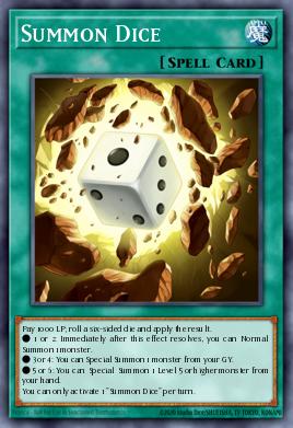 Summon Dice - Art 1