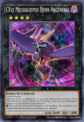 CXyz Mechquipped Djinn Angeneral - Art 1