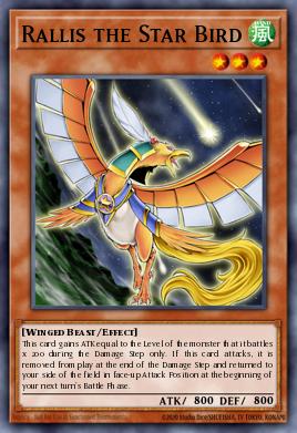 Rallis the Star Bird - Art 1