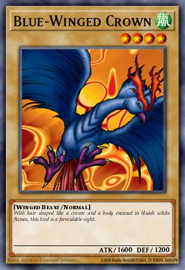Blue-Winged Crown - Art 1